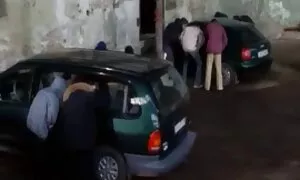 Raiskaus, kahden tytön ryhmäsex sieppaus
